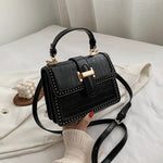 Women Fashion Rivet Leather crossbody Bag for Women Flap Handbag - EX-STOCK CANADA
