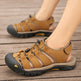 Top Layer Leather Plus Size Men's Beach Sandals  EX-STOCK CANADA