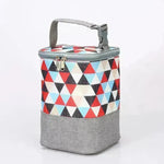 Oxford Cloth Portable Feeding Bottle Bag Aluminum Foil Heat And Cold Insulation Mummy Out Lunch Box Bag