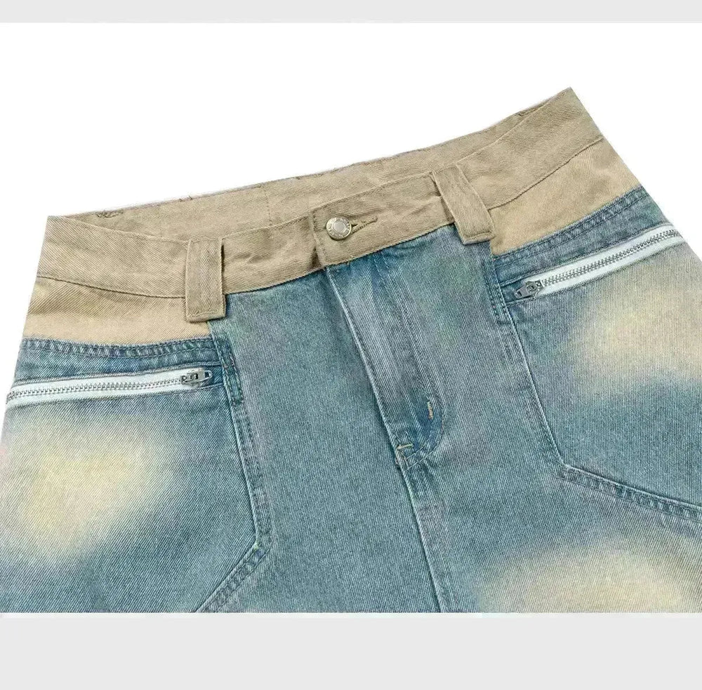 Washed Distressed Design Baggy Jeans Pant For Men And Women - EX-STOCK CANADA