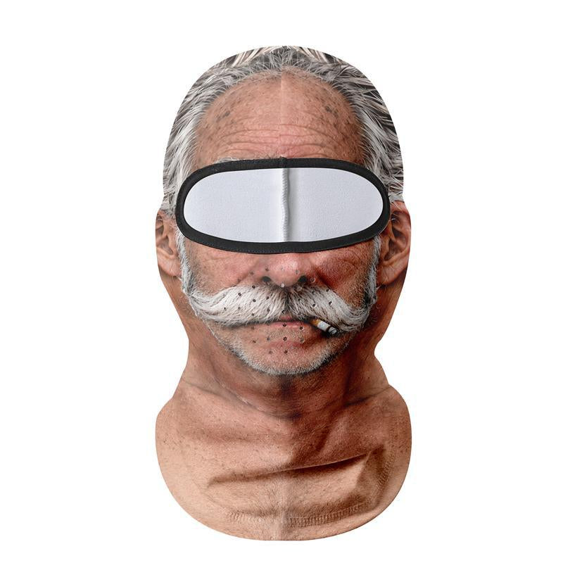 Realistic Winter Ski Face Mask Windproof Thermal Balaclava For Outdoor Sports And Parties | EX-STOCK product gallery photo 25