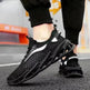 Men's Casual Walking Running Non slip  lace up sneakers - EX-STOCK CANADA