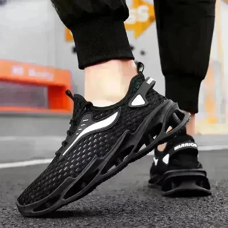 Men's Casual Walking Running Non slip  lace up sneakers - EX-STOCK CANADA