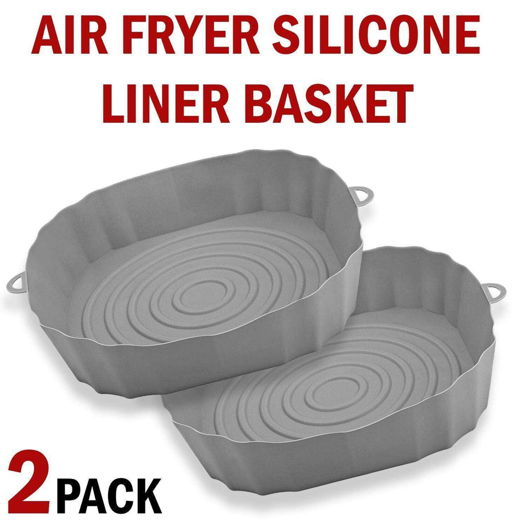 2Pcs Air Fryer non Stick Silicone Oven Baking Tray Mats - EX-STOCK CANADA