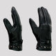 Open Road Women's Touch Tip Leather Motorcycle Gloves 