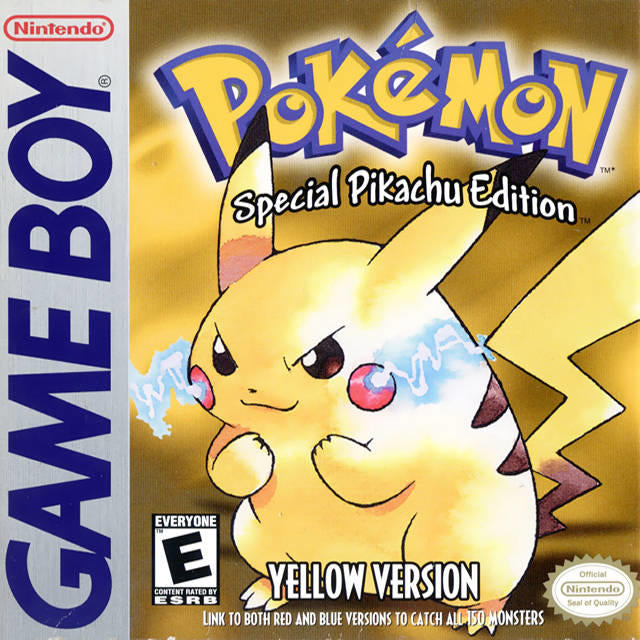 Pokémon Gelbe Version - Spezial Pikachu Edition (Authentisch mit neuer Batterie) 