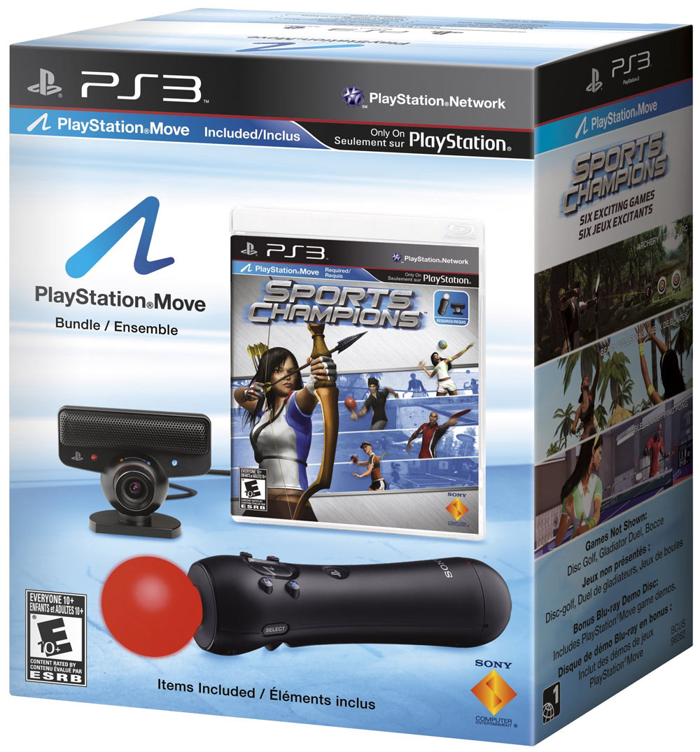 PLAYSTATION MOVE BUNDLE SET 