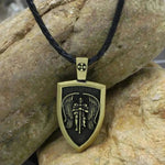 Collar colgante de San Michael Arcánico para hombres