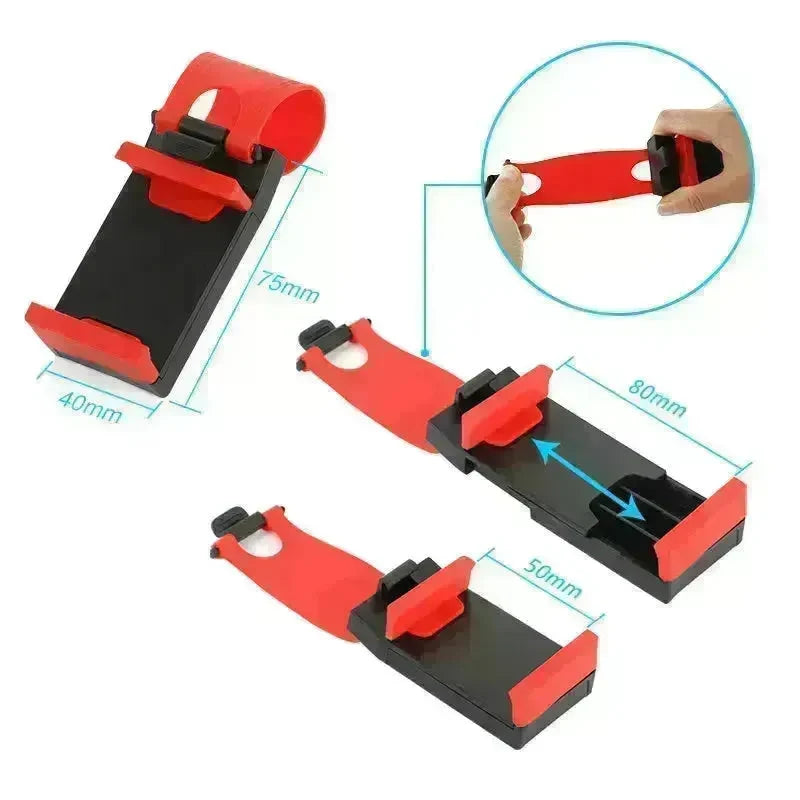 Car Steering Wheel Clip Mount Holder - EX-STOCK CANADA