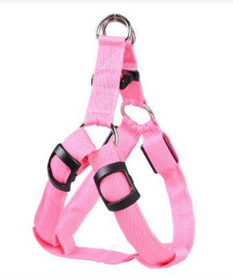 Pet Products LED Luminous Dog Chest Strap Large Dog Luminous Dog Leash EX-STOCK Canada 