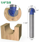 Shank Core Box Router Bit Professional round bottom cutter - EX-STOCK CANADA
