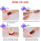 24 PCS Diamond Snake Nail Art, Long Length Long Water Pipe Fake Nails,Square Head Nail Tips False Nail EX-STOCK Canada 
