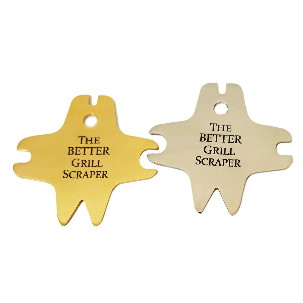 Stainless steel barbecue Grill scraper - EX-STOCK CANADA