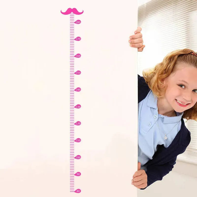 Children's Beard Height Measurement Wall Sticker - EX-STOCK CANADA