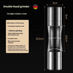 304 Double-headed Stainless Steel Pepper Grinder EX-STOCK Canada 