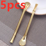 304 Stainless Steel Residue Filter Straws Spoon EX-STOCK Canada 