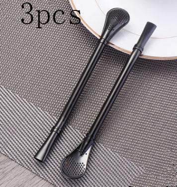 304 Stainless Steel Residue Filter Straws Spoon EX-STOCK Canada 