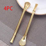 304 Stainless Steel Residue Filter Straws Spoon EX-STOCK Canada 