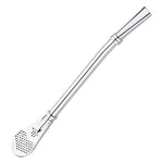 304 Stainless Steel Residue Filter Straws Spoon EX-STOCK Canada 