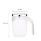304 Food Grade Stainless Steel Rechargeable Automatic Model High Value Stirring Cup - EX-STOCK CANADA