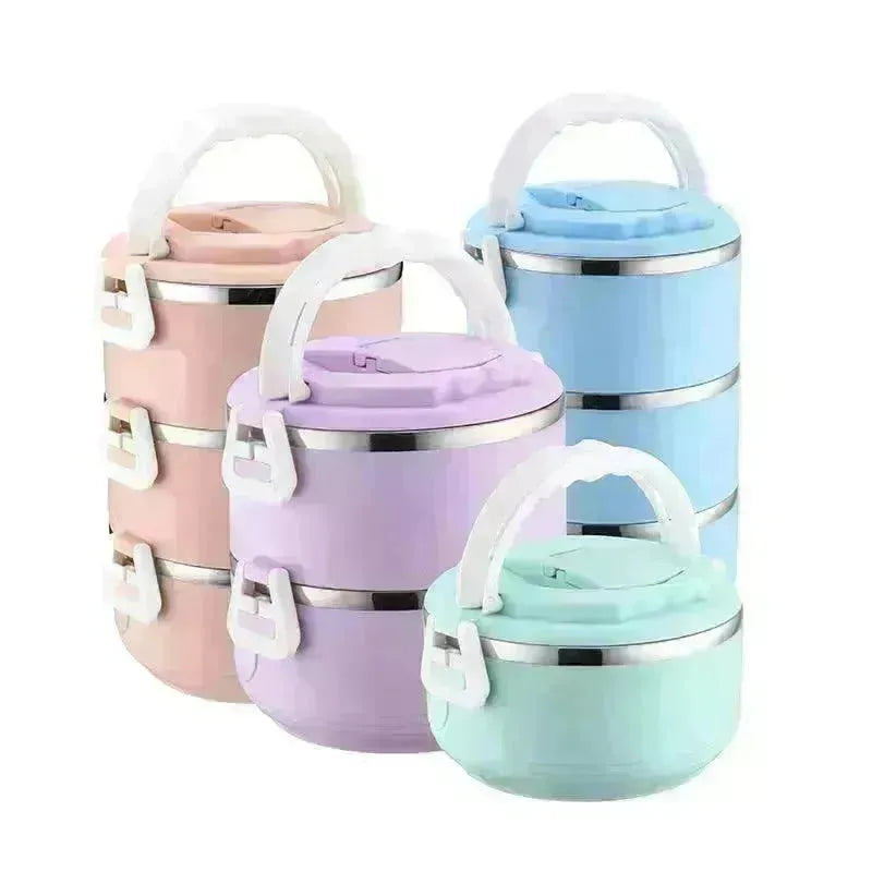 304 lunch box stainless steel insulated lunch box - EX-STOCK CANADA