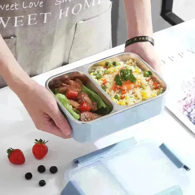 304 Stainless Steel Lunch Box Lunch Box Insulation Student Canteen - EX-STOCK CANADA