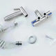 304 stainless steel pressurized spray gun set - EX-STOCK CANADA
