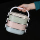 Stainless steel lunch box EX-STOCK
