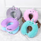 U-shaped Pillow Slow Rebound Memory Foam Neck Pillow Car Travel Afternoon Nap Pillow 