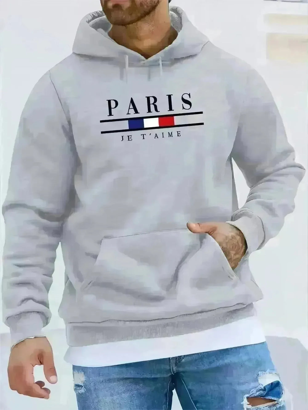 Casual Autumn And Winter Thick Cashmere sweatshirt Hoodie Pullover for men - EX-STOCK CANADA