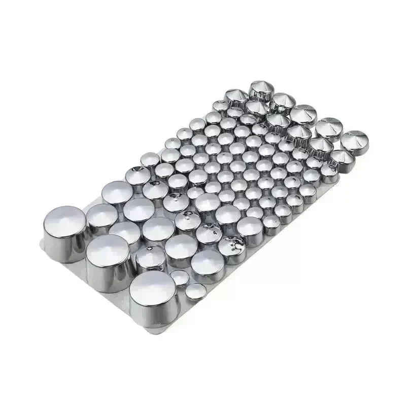 87pcs Motorcycle Chrome ABS Bolt Toppers Kit Softail Twin Cam 1984-2006 EX-STOCK