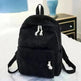 Corduroy Backpack Students Shoulder School Bags Bookbag - EX-STOCK CANADA