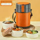 304 Stainless Steel Large Capacity Vacuum Thermal Insulated Lunch Box - EX-STOCK CANADA