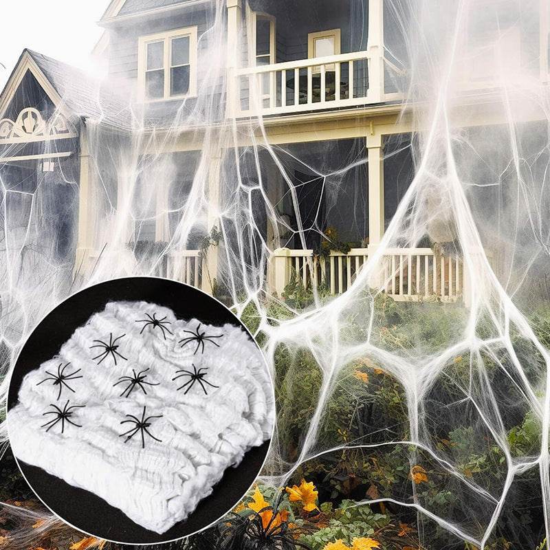 Halloween Decoration Cotton Spider Web Atmosphere Layout Props EX-STOCK