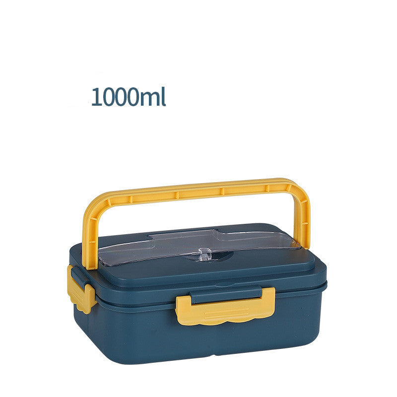 Microwave-heatable stainless steel lunch box EX-STOCK