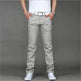Casual Men's Slim Fit Straight Leg Trouser - EX-STOCK CANADA