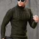 Men's Turtleneck Twisted Long-sleeved Sweater Thermal Head Cover EX-STOCK Canada 