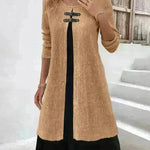Winter Cashmere  Slim Fit Midi Flared Sweater Dress - EX-STOCK CANADA