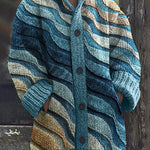 Sweater Autumn And Winter Loose Twist Cardigan | EX-STOCK product gallery photo 4