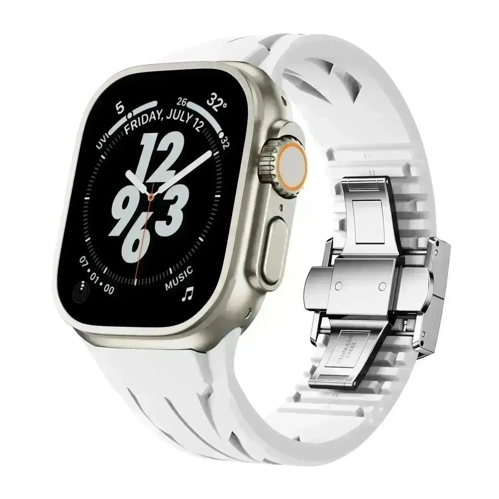 Watch Class Fluororubber Silicone Watch  Strap - EX-STOCK CANADA