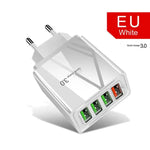 Illuminated 4USB Mobile Phone Charger 3A Charging Head - EX-STOCK CANADA