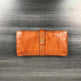 MET Women's Snap Tab Leather Wallet 