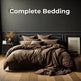 Solid Color Simple Bedding Grey Duvet Cover EX-STOCK Canada 