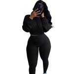 Ladies Autumn 2pcs Athleisure wear Outfit set - EX-STOCK CANADA