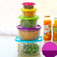 Microwavable Food Storage & Container Stack Set 