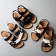 Men's Simple Hollow-out Flat Cork Slippers  EX-STOCK CANADA