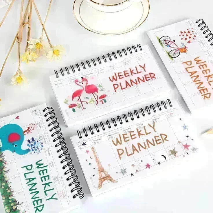 Cartoon tearable week planner - EX-STOCK CANADA
