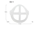 Three-dimensional disposable protective 3D mask stereo bracket - EX-STOCK CANADA