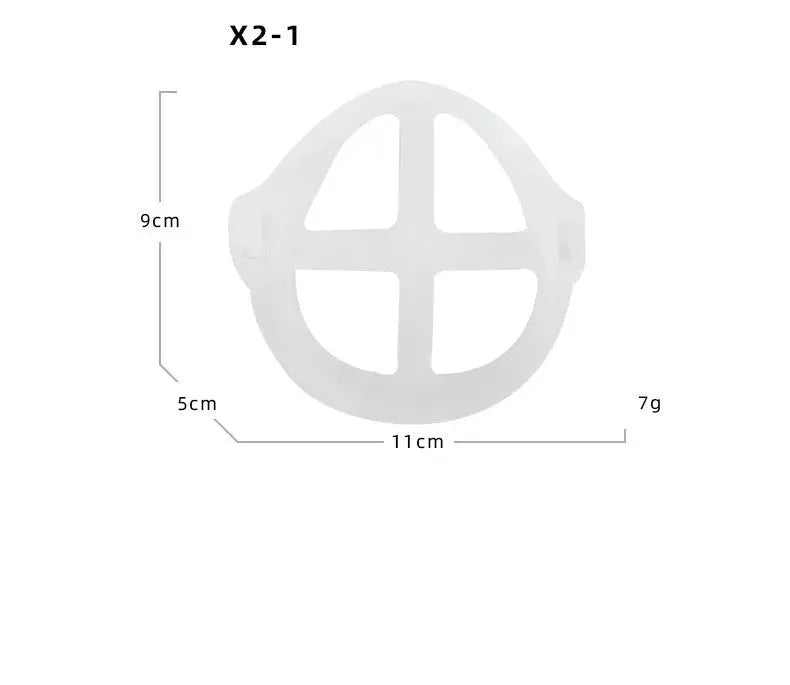 Three-dimensional disposable protective 3D mask stereo bracket - EX-STOCK CANADA