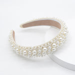 Elegant Baroque Rhinestone Pearl Headband